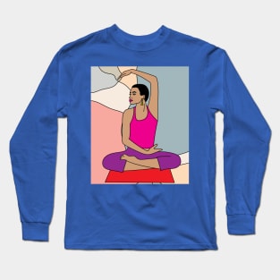 Yoga Yoga Meditation Relaxation Long Sleeve T-Shirt